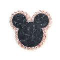 aplique mickey preto strass